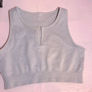 Elegant Women's Light Gray Tank Top